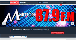 Desktop Screenshot of maimon879.com